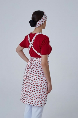 Avental de Frente com Peito e Transpassado Foto Avental de Frente com Peito e Transpassado