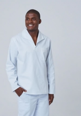 Calça em Sarja ou Brim com Elástico Total - FOTO 2