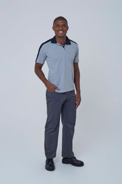 Camisa Polo com Recortes em 02 Cores Foto Camisa Polo com Recortes em 02 Cores