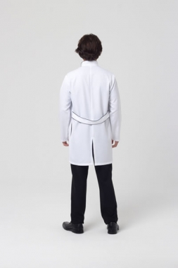 Jaleco 3/4 Manga Longa com Gola de Padre - FOTO 3 Jaleco 3/4 Manga Longa com Gola de Padre - FOTO 3