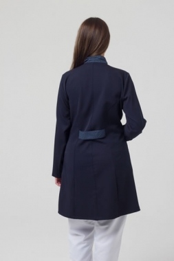 Jaleco 3/4 Manga Longa com Gola de Padre - FOTO 3