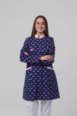 Jaleco 3/4 Manga Longa com Gola de Padre - FOTO 2