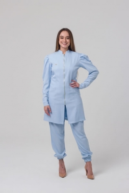 Jaleco 3/4 Feminino com Manga Princesa Foto Jaleco 3/4 Feminino com Manga Princesa