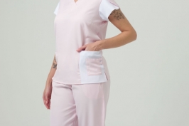 Jaleco Feminino Sem Botões e com Decote V - FOTO 2