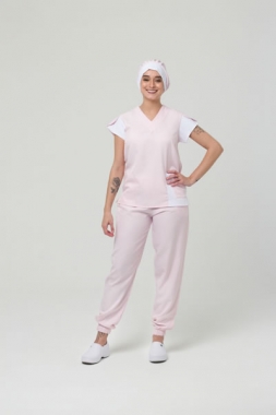 Jaleco Feminino Sem Botões e com Decote V Foto Jaleco Feminino Sem Botões e com Decote V