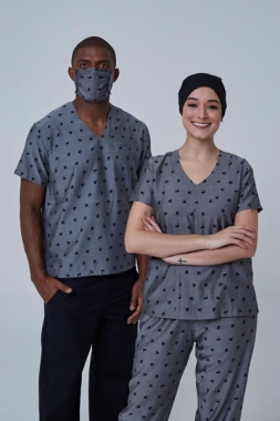 Máscara Lavável em Tricoline Misto Máscara Lavável em Tricoline Misto