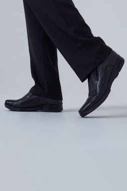 Sapato Social Masc. em Couro com ou sem Cadarço Marca: Fortiori
